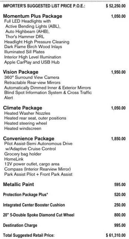 2017 Volvo XC90 T6 Momentum