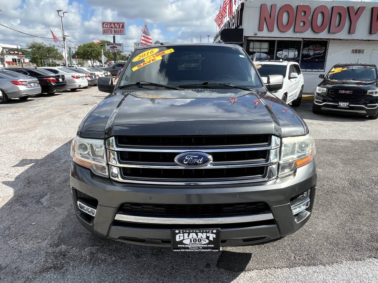 Dk. Gray 2016 Ford Expedition EL Limited 4x2 Limited 4dr SUV 2