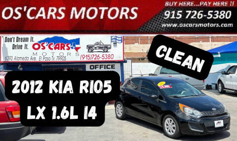 2012 Kia Rio 5-Door for sale at Os'Cars Motors in El Paso TX