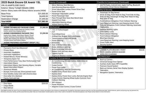 2025 Buick Encore GX Avenir