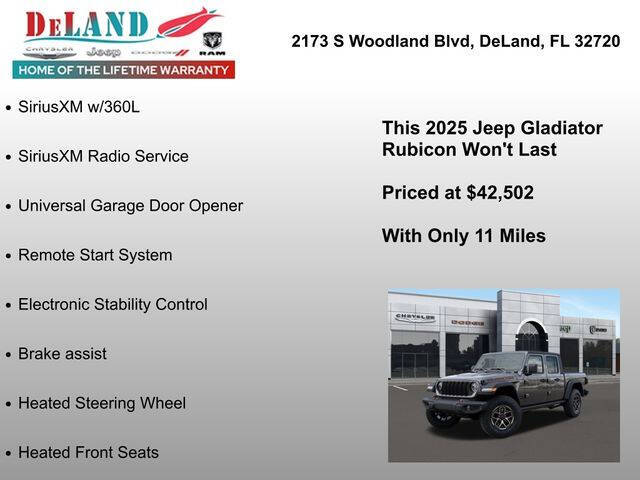 2025 Jeep Gladiator Rubicon