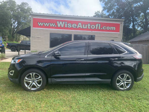 2016 Ford Edge for sale at WISE AUTO SALES in Ocala FL