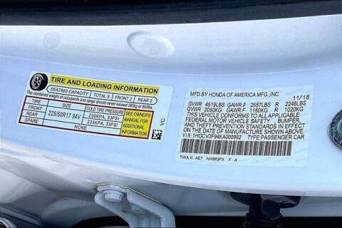 2019 Honda Accord Hybrid Touring