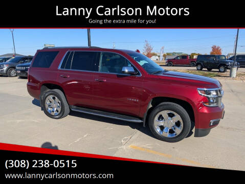 2017 Chevrolet Tahoe for sale at Lanny Carlson Motors in Kearney NE