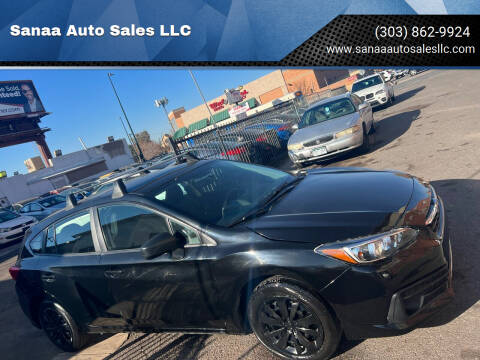 2020 Subaru Impreza for sale at Sanaa Auto Sales LLC in Denver CO