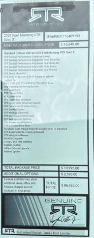 2026 Ford Mustang