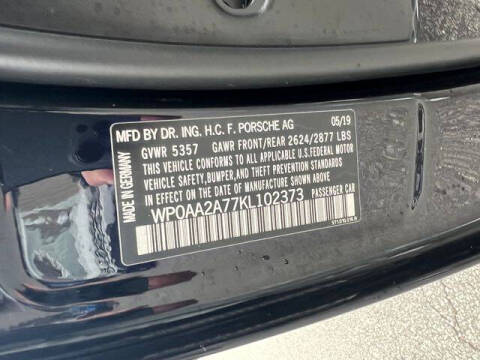 2019 Porsche Panamera