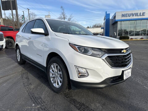 2020 Chevrolet Equinox for sale at NEUVILLE CHEVY BUICK GMC in Waupaca WI