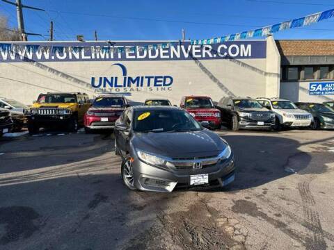 2017 Honda Civic for sale at Unlimited Auto Sales in Denver CO