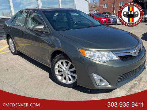 2012 Toyota Camry for sale at Colorado Motorcars in Denver CO