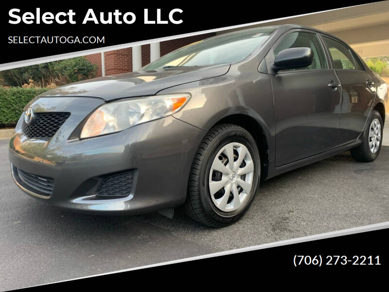 2009 Toyota Corolla for sale at Select Auto LLC in Ellijay GA