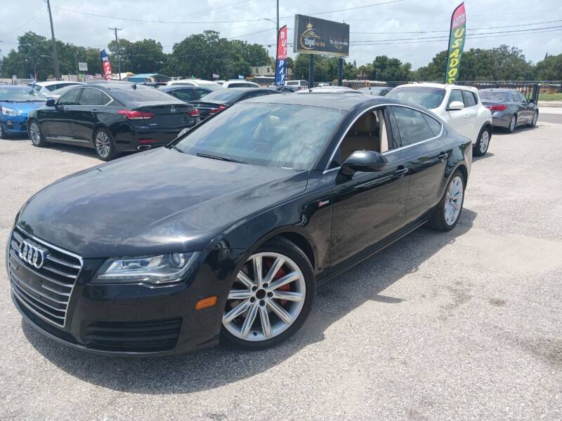 2012 Audi A7 for sale at ROYAL AUTO MART in Tampa FL