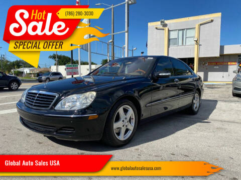 2004 Mercedes-Benz S-Class for sale at Global Auto Sales USA in Miami FL