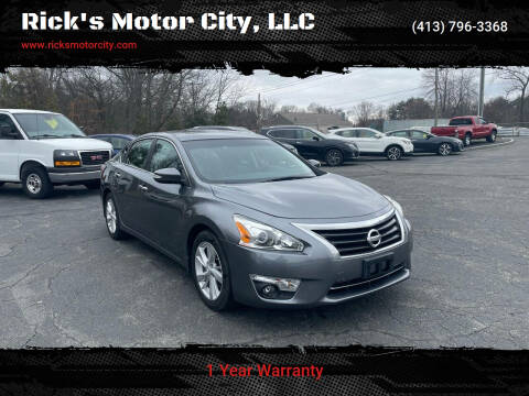 2014 Nissan Altima for sale at Rick's Motor City, LLC in Springfield MA