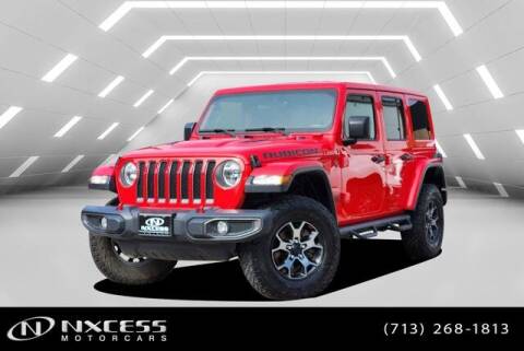 2018 Jeep Wrangler Unlimited for sale at NXCESS MOTORCARS in Houston TX