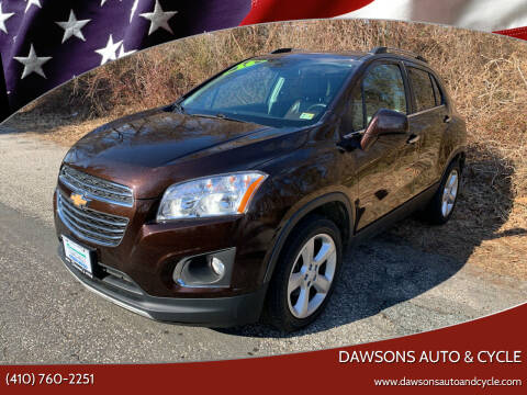 2016 Chevrolet Trax for sale at Dawsons Auto & Cycle in Glen Burnie MD