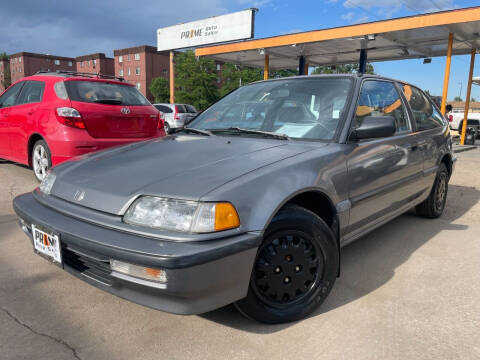 1991 Honda Civic for sale at PR1ME Auto Sales in Denver CO