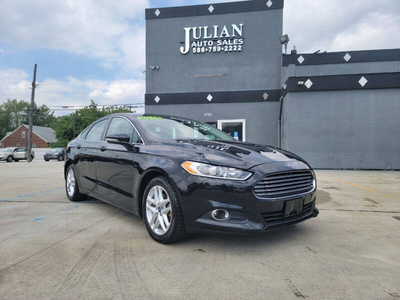 2016 Ford Fusion for sale at Julian Auto Sales in Warren MI