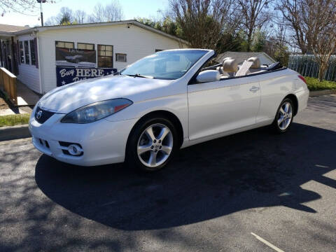 2007 Toyota Camry Solara for sale at TR MOTORS in Gastonia NC