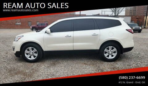2014 Chevrolet Traverse for sale at REAM AUTO SALES in Enid OK