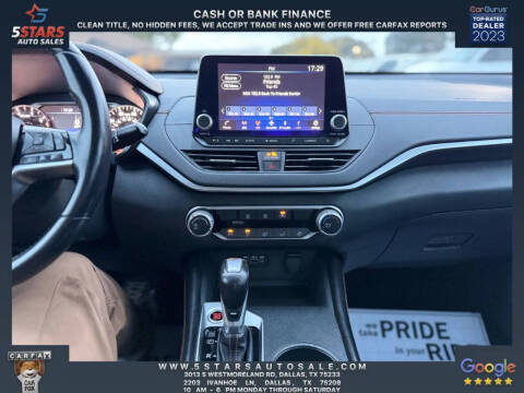 2019 Nissan Altima 2.5 SR