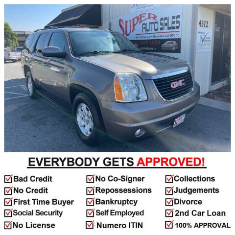 2014 GMC Yukon for sale at Super Auto Sales Modesto in Modesto, CA