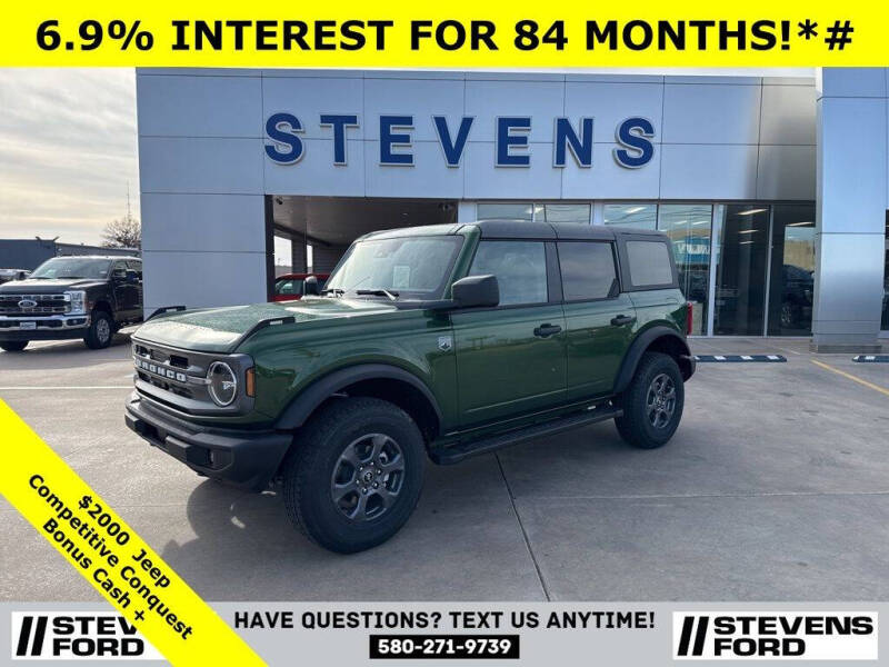 2024 Ford Bronco for sale at STEVENS FORD in Enid OK