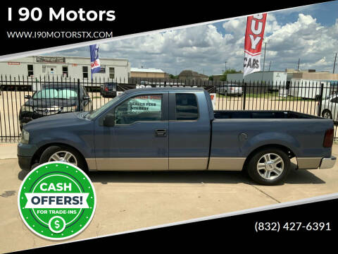 2005 Ford F-150 for sale at I 90 Motors in Cypress TX
