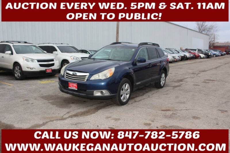 2011 Subaru Outback for sale at Waukegan Auto Auction in Waukegan IL