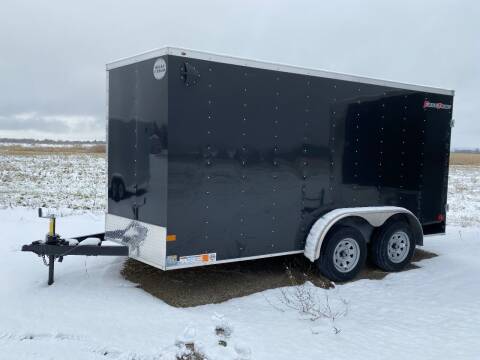 2022 Wells Cargo 7X14 V-Nose 7K GVWR for sale at Forkey Auto & Trailer Sales in La Fargeville NY