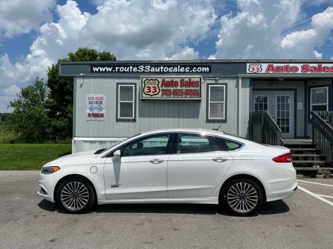2018 Ford Fusion Energi for sale at Route 33 Auto Sales in Carroll OH