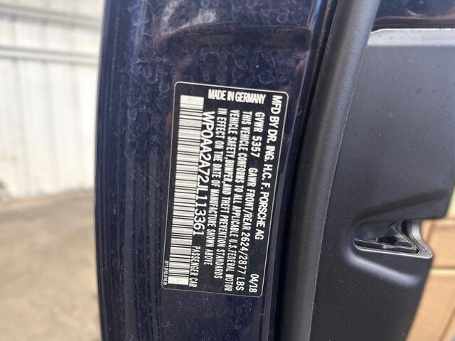 2018 Porsche Panamera 4