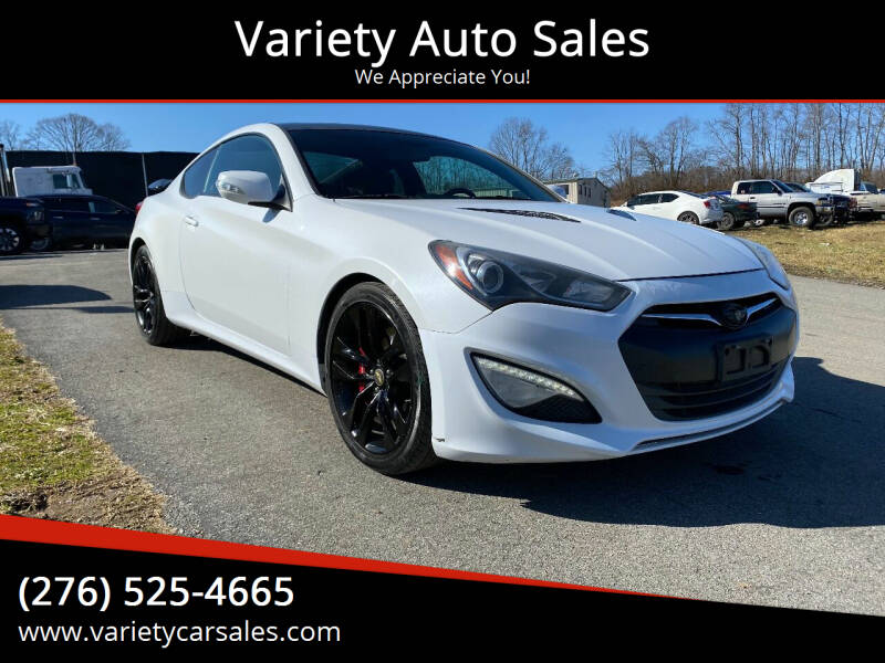 2013 Hyundai Genesis Coupe for sale at Variety Auto Sales in Abingdon VA