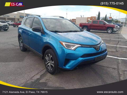 2018 Toyota RAV4 for sale at Escar Auto - 9809 Montana Ave Lot in El Paso TX