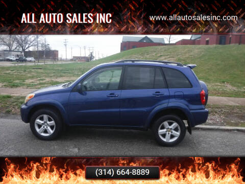 2004 Toyota RAV4 for sale at ALL Auto Sales Inc in Saint Louis MO