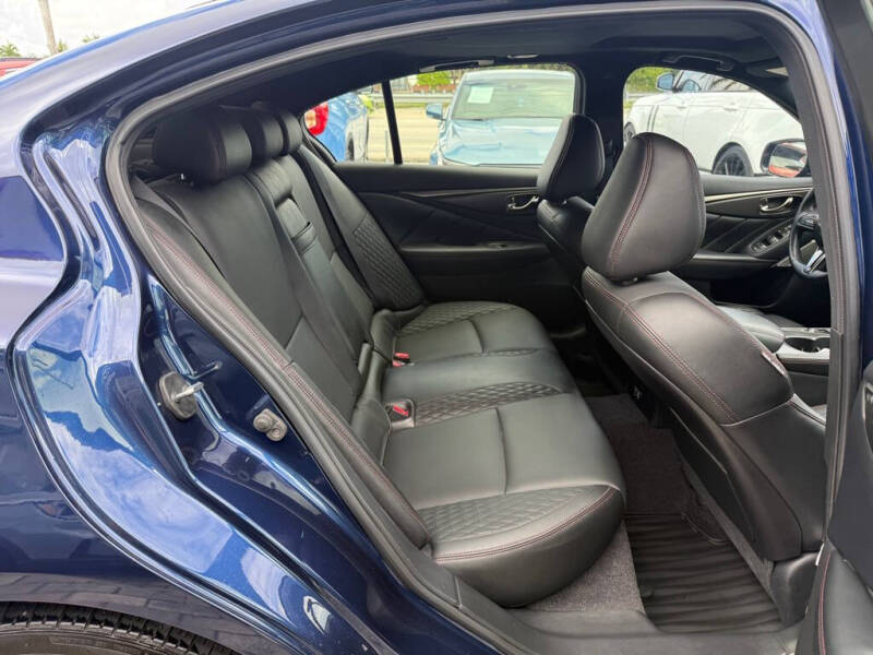 2023 Infiniti Q50 Red Sport 400