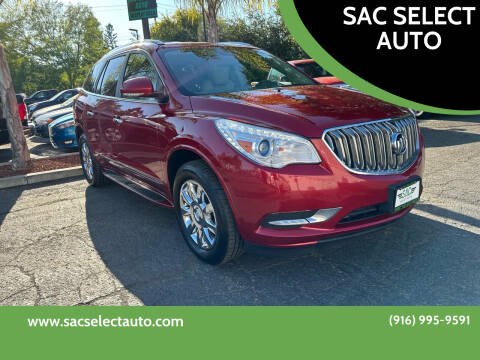 2013 Buick Enclave for sale at SAC SELECT AUTO in Sacramento CA