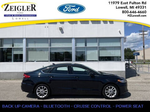 2020 Ford Fusion for sale at Zeigler Ford of Plainwell- Jeff Bishop - Zeigler Ford of Lowell in Lowell MI