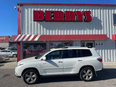 2012 Toyota Highlander for sale at Berry's Cherries Auto in Billings MT