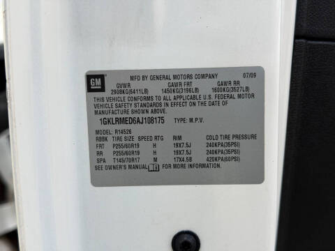 2010 GMC Acadia SLT-1