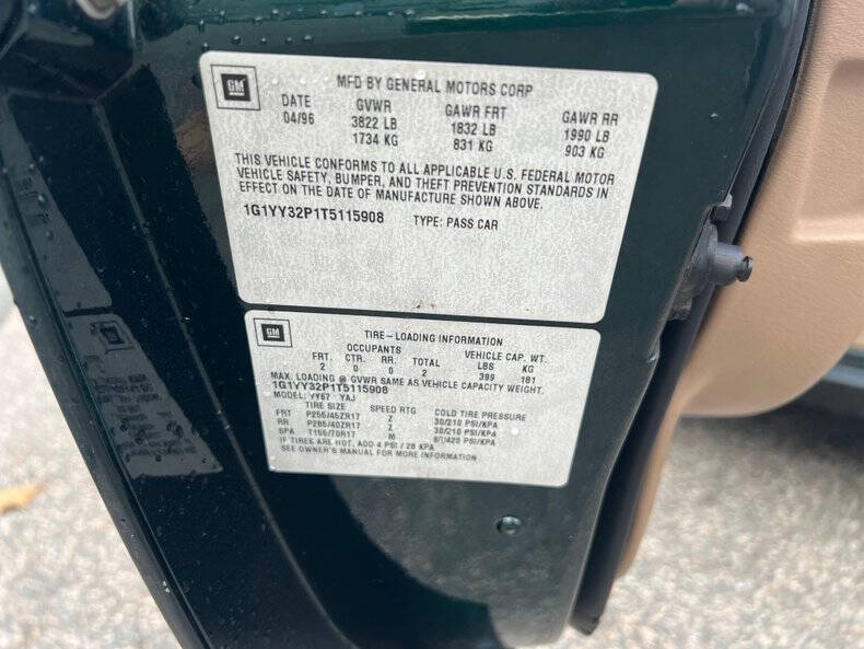 1996 Chevrolet Corvette