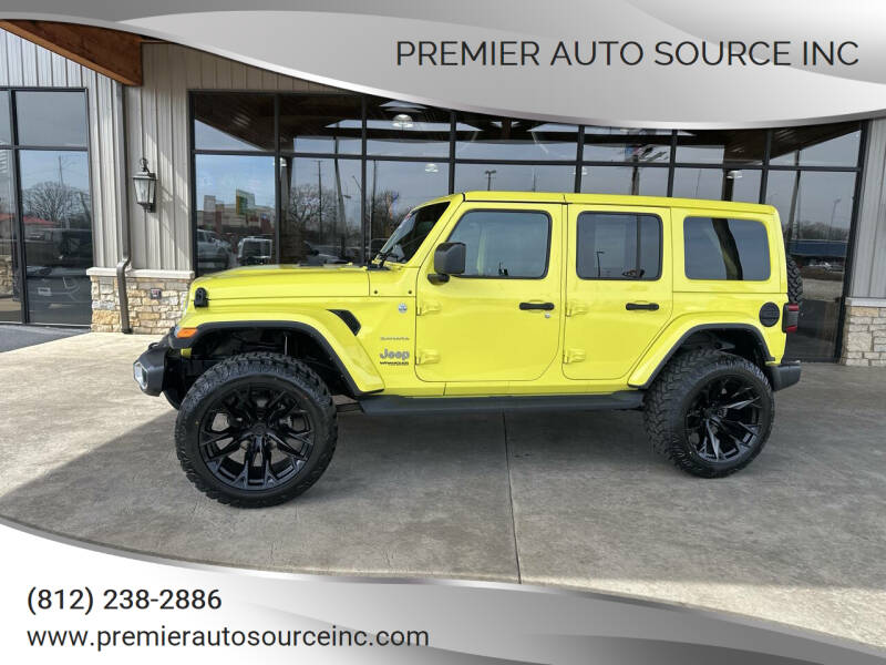 2022 Jeep Wrangler Unlimited for sale at Premier Auto Source INC in Terre Haute IN