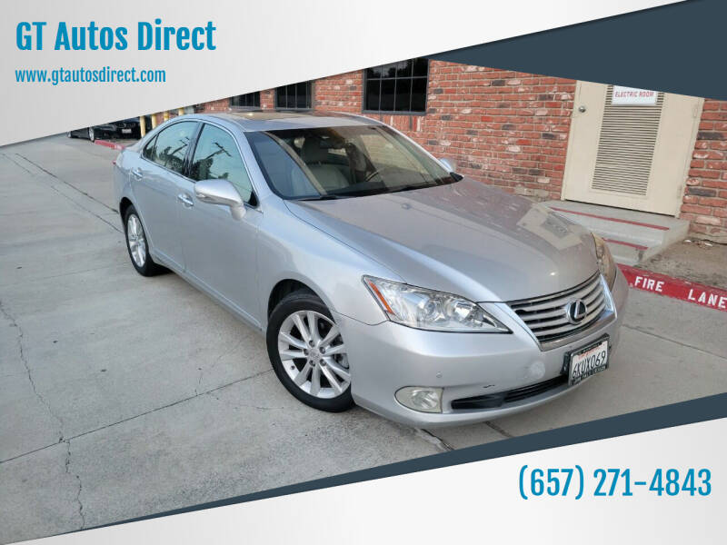 2010 Lexus ES 350 for sale at GT Autos Direct in Garden Grove CA