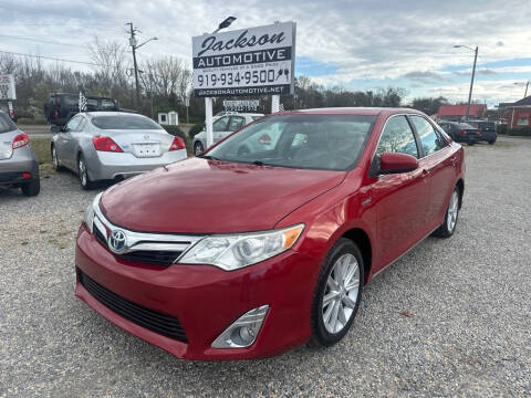 2013 Toyota Camry Hybrid for sale at Jackson Automotive in Smithfield NC
