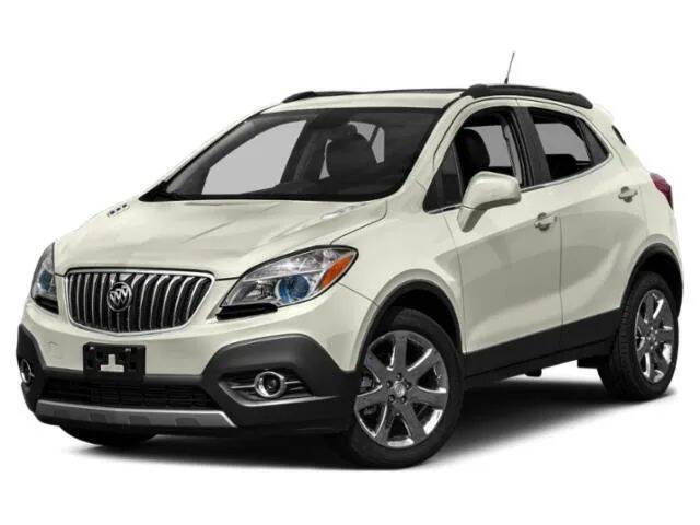 White 2015 Buick Encore Base Base 4dr Crossover 1