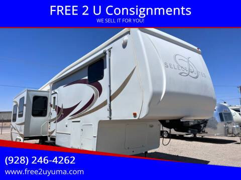 2007 DRV Select Suites for sale at FREE 2 U Consignments in Yuma AZ