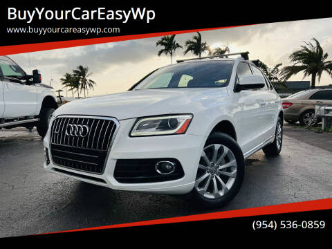 2016 Audi Q5 for sale at BuyYourCarEasyWp in West Park FL