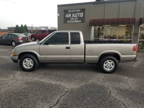 2002 Chevrolet S-10 for sale at 4M Auto Sales | 828-327-6688 | 4Mautos.com in Hickory NC