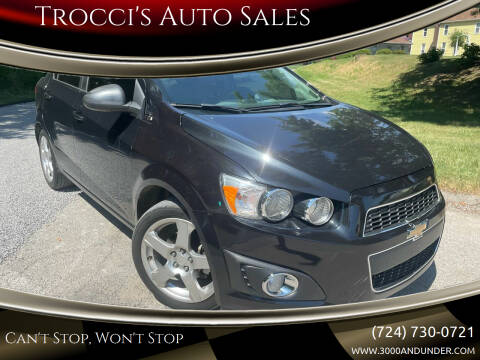 2014 Chevrolet Sonic for sale at Trocci's Auto Sales in West Pittsburg PA