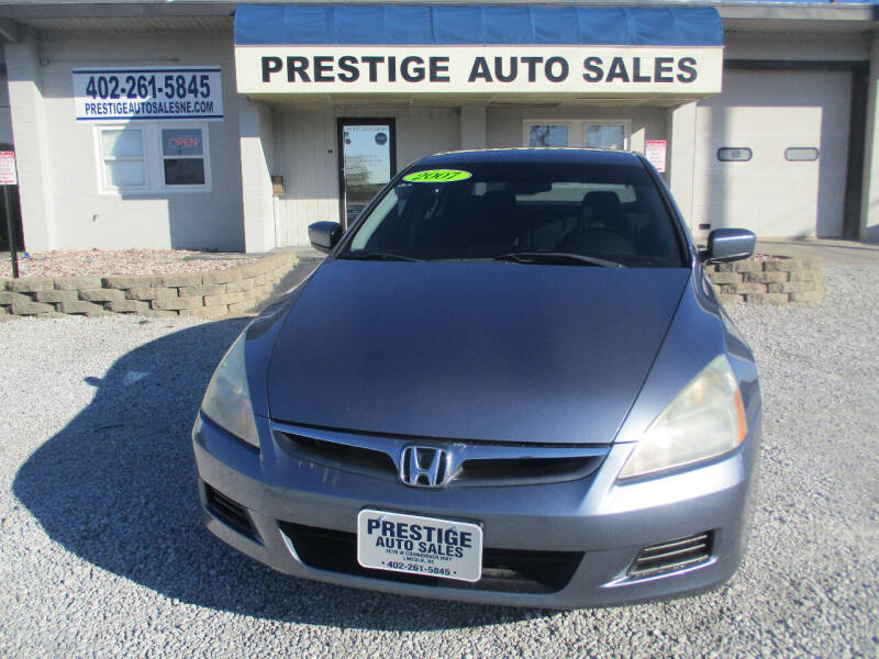 2007 Honda Accord for sale at Prestige Auto Sales in Lincoln NE